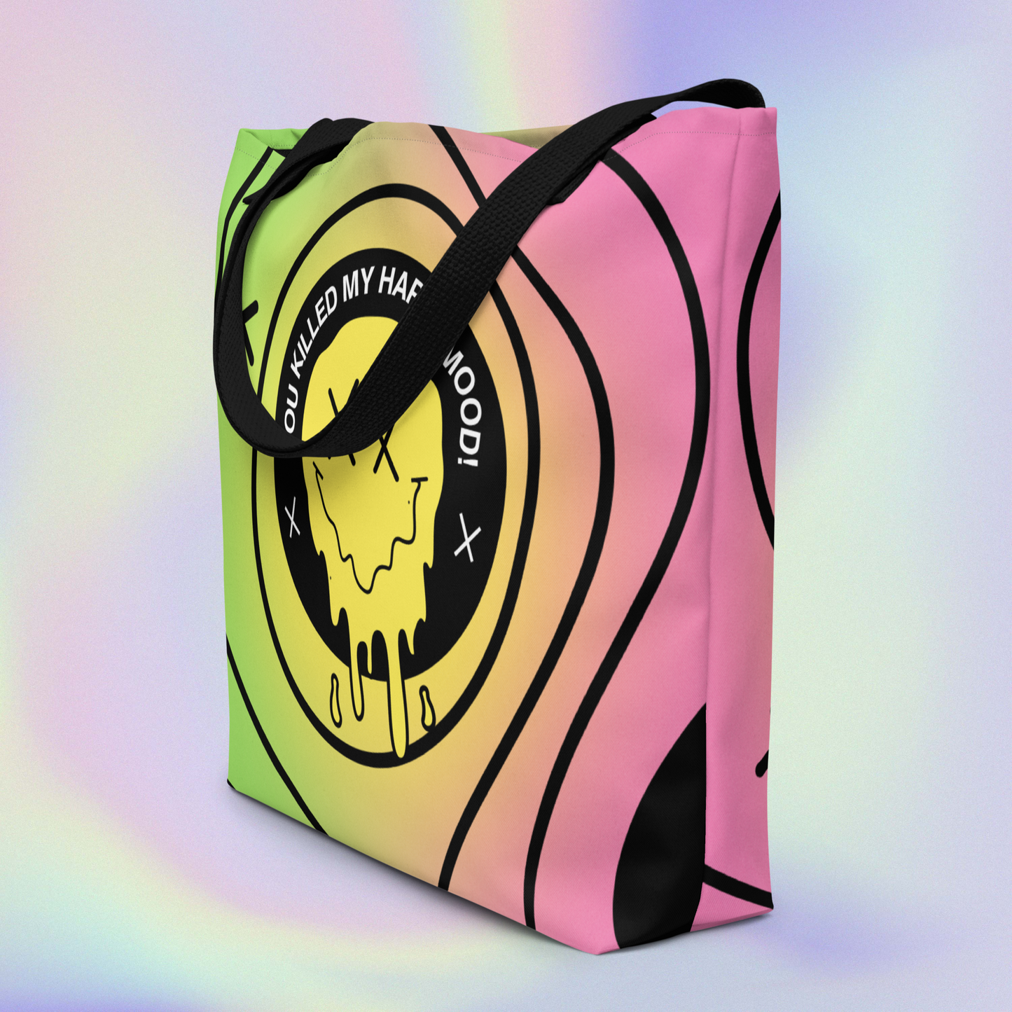 "HAPPY MOOD" Moody Bag - yellow