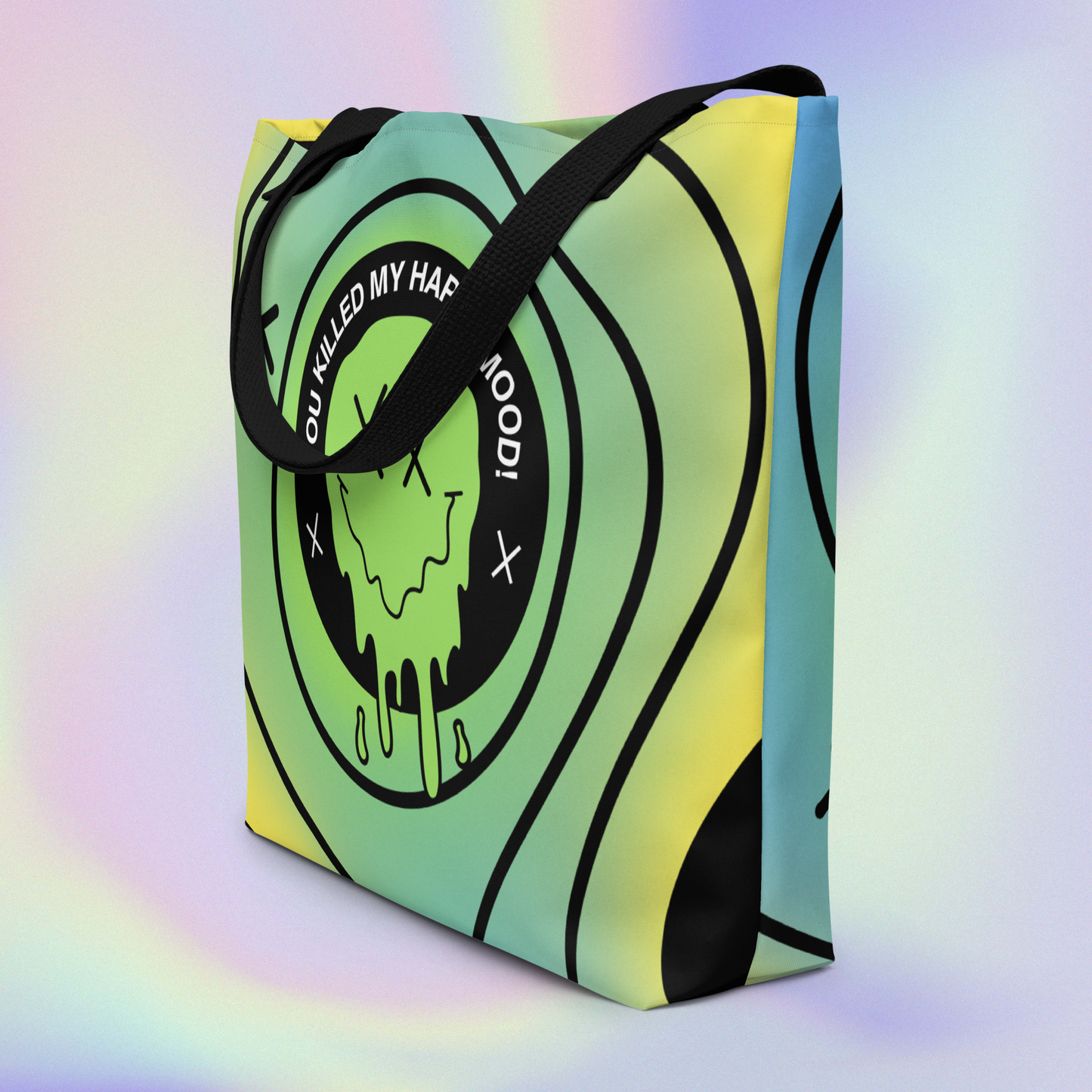 "HAPPY MOOD" Moody Bag - green