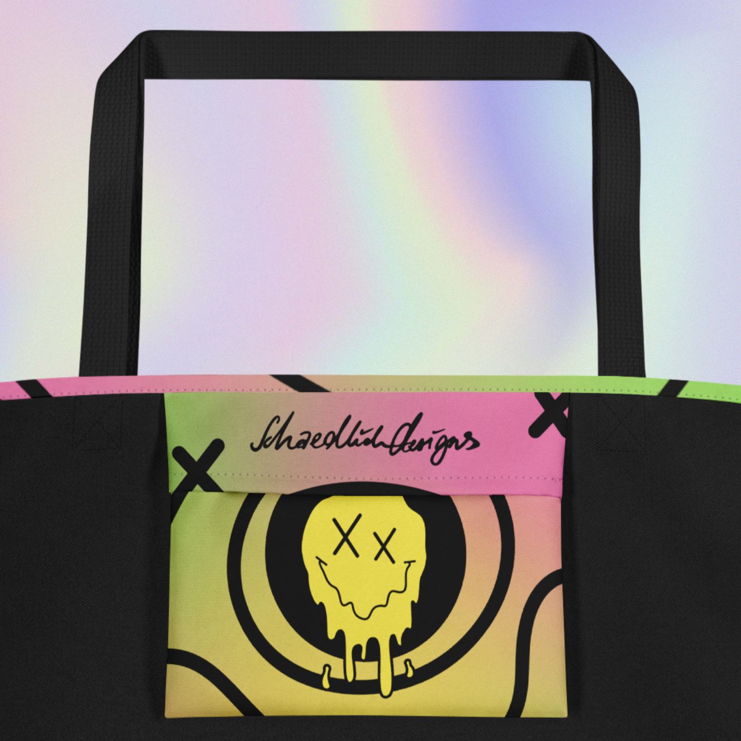 "HAPPY MOOD" Moody Bag - yellow