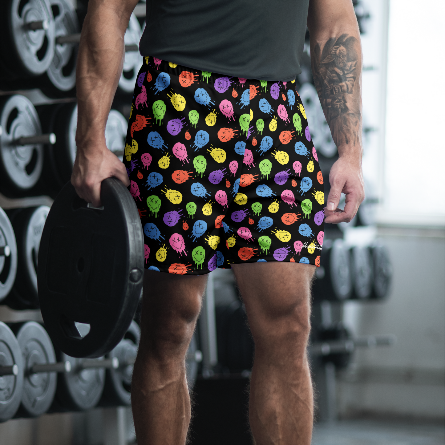 "HAPPY MOOD" Moody Shorts - colorful