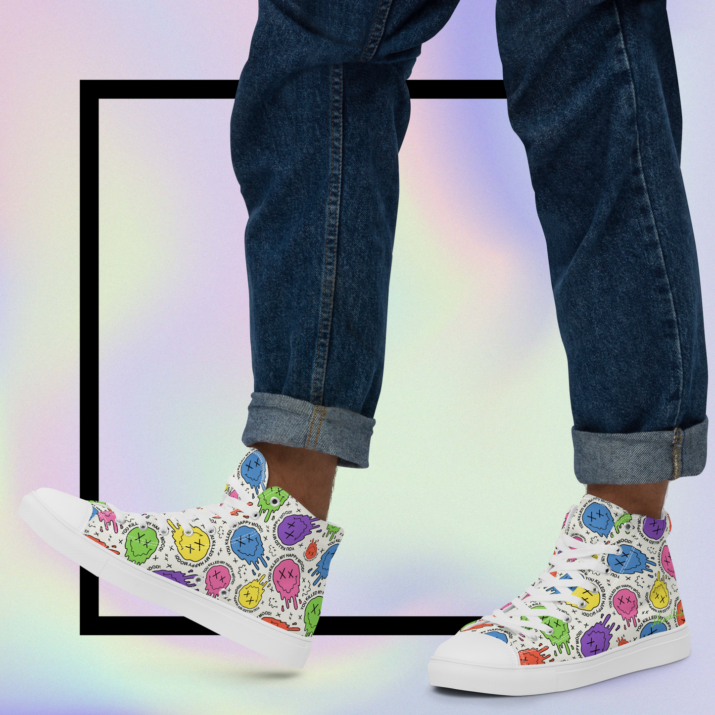 "HAPPY MOOD" Sneaker - Herren - moody/colorful