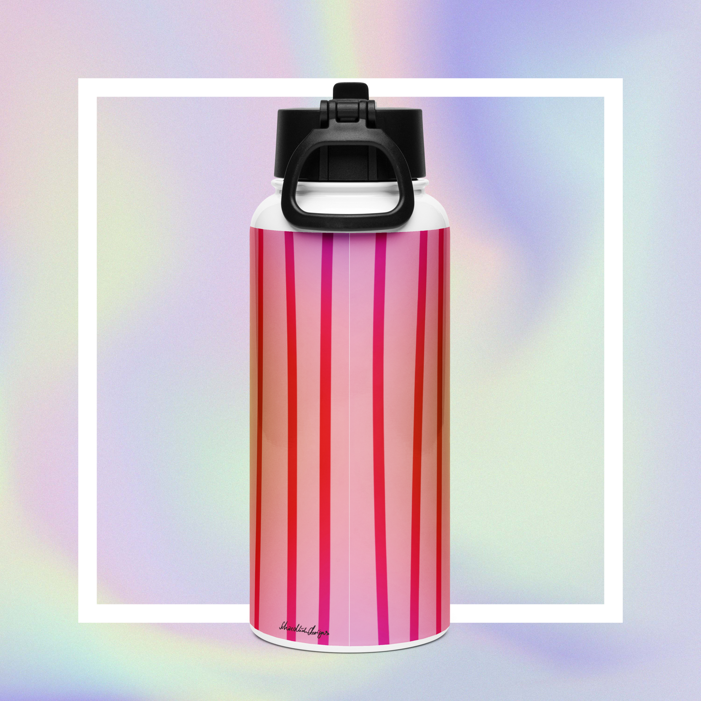 "HAPPY MOOD" Moody Bottle - green