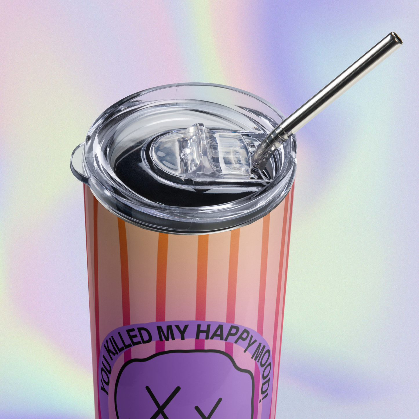 "HAPPY MOOD" Moody Cup - purple