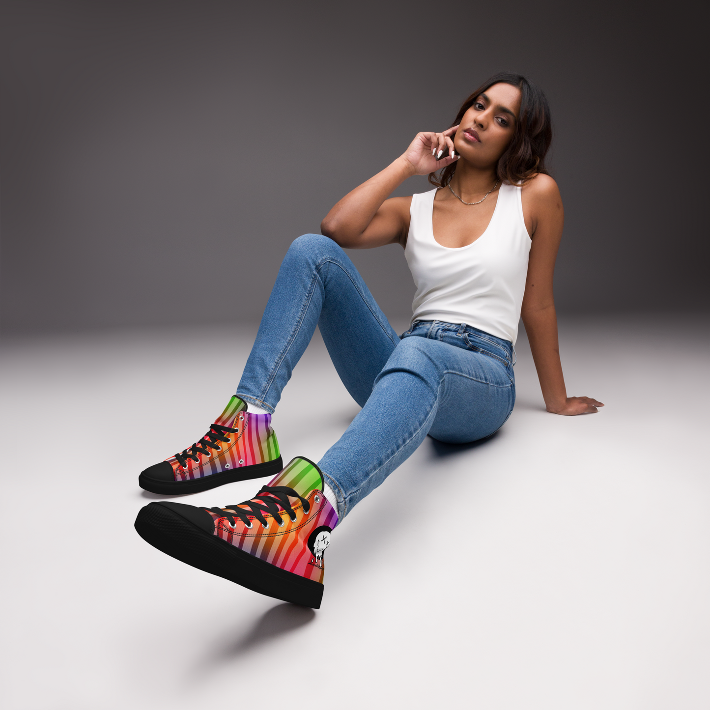 "HAPPY MOOD" Sneaker - Damen - moody/black