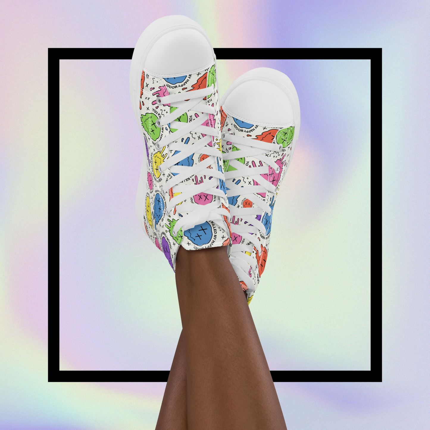 "HAPPY MOOD" Sneaker - Damen - moody/colorful