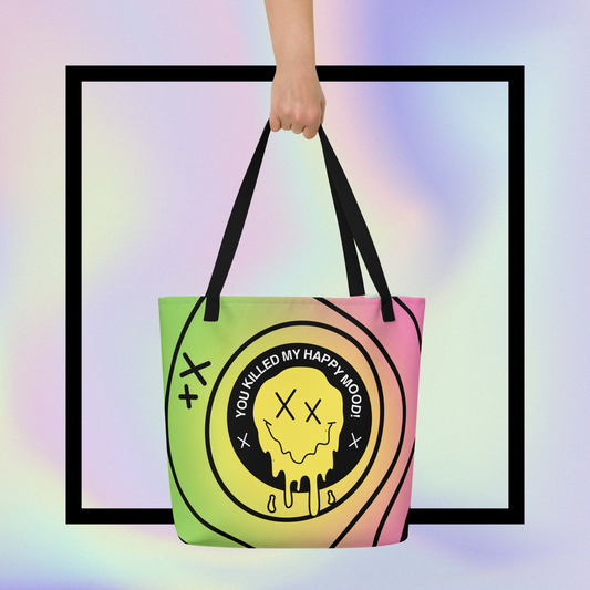"HAPPY MOOD" Moody Bag - yellow