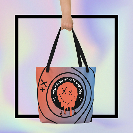 "HAPPY MOOD" Moody Bag - red