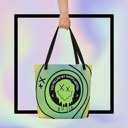 "HAPPY MOOD" Moody Bag - green